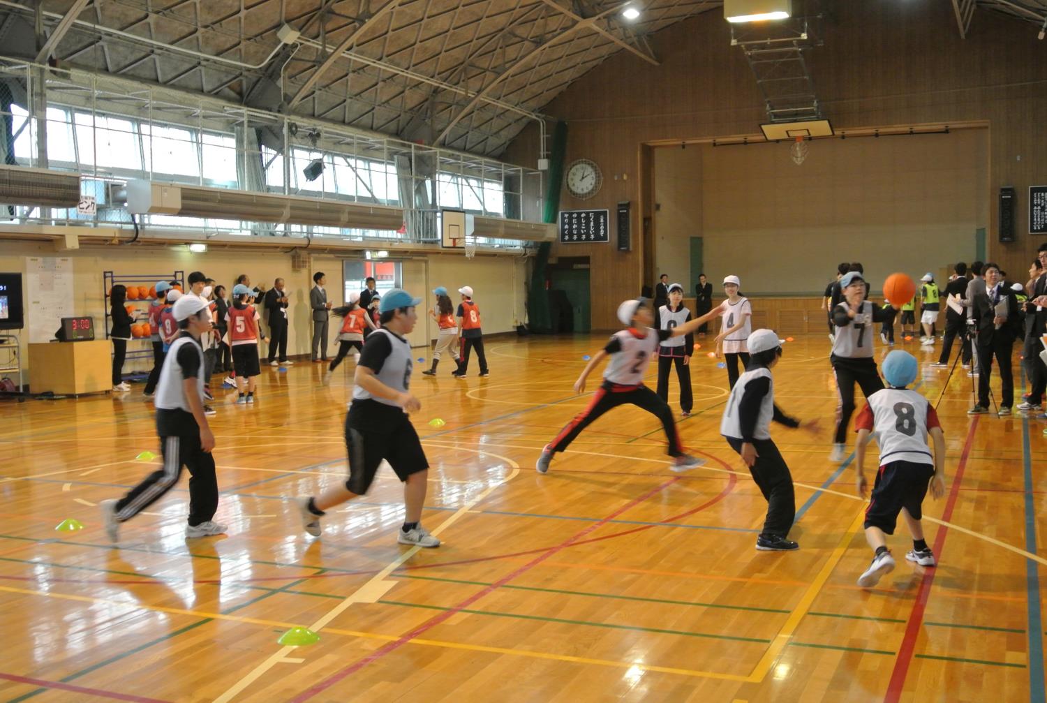 札幌市学校体育研究連盟公開授業