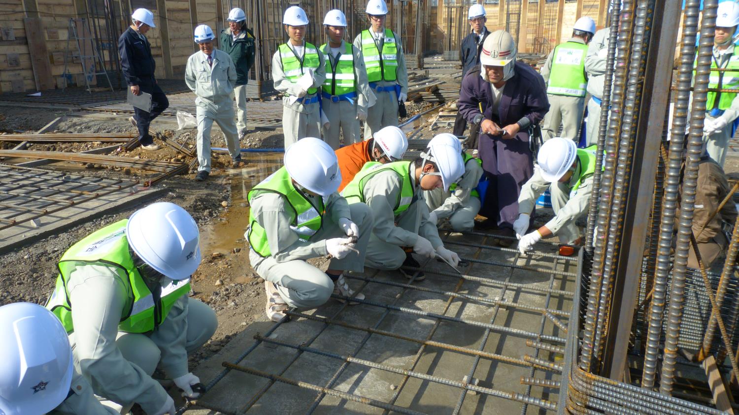 現場見学会旭川工業高上