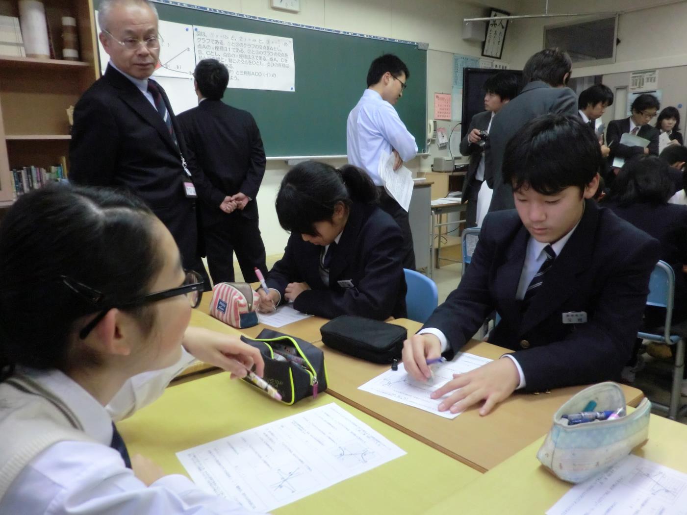 新しい学び中学校公開授業