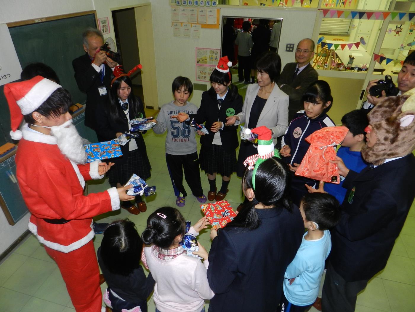 室蘭聾室蘭東翔高の交流事業