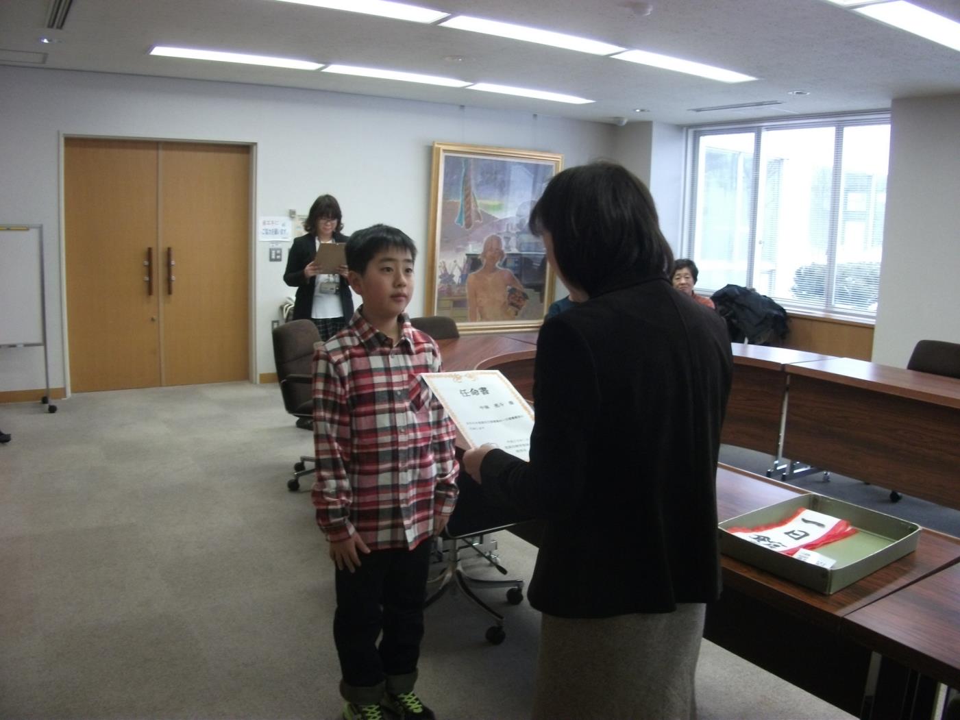 恵庭市図書館一日館長