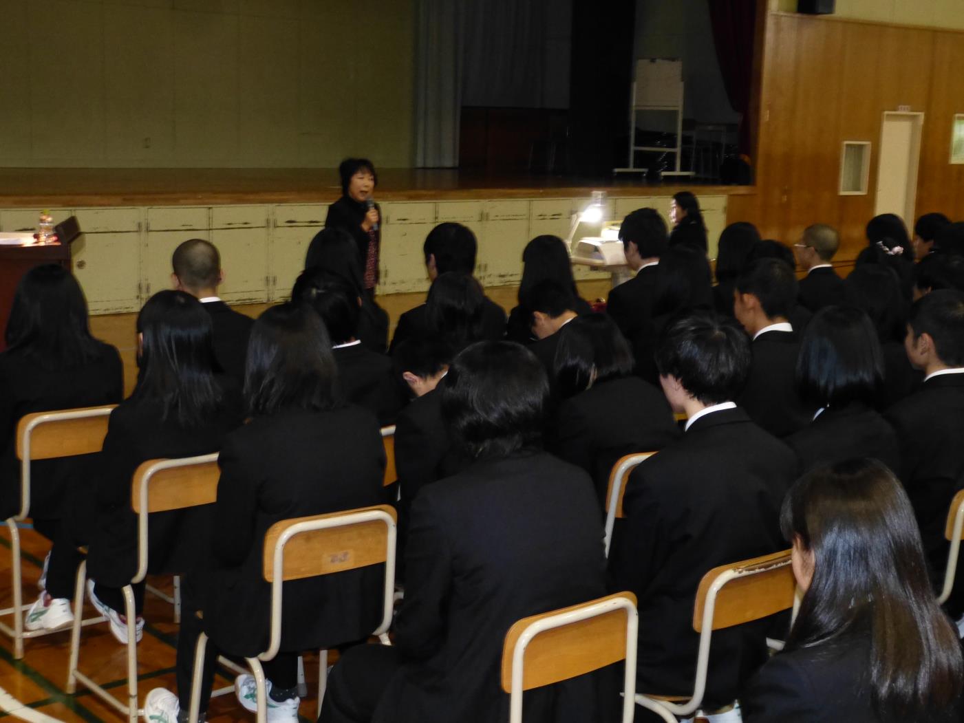 旭川南高次代の親づくり出前授業