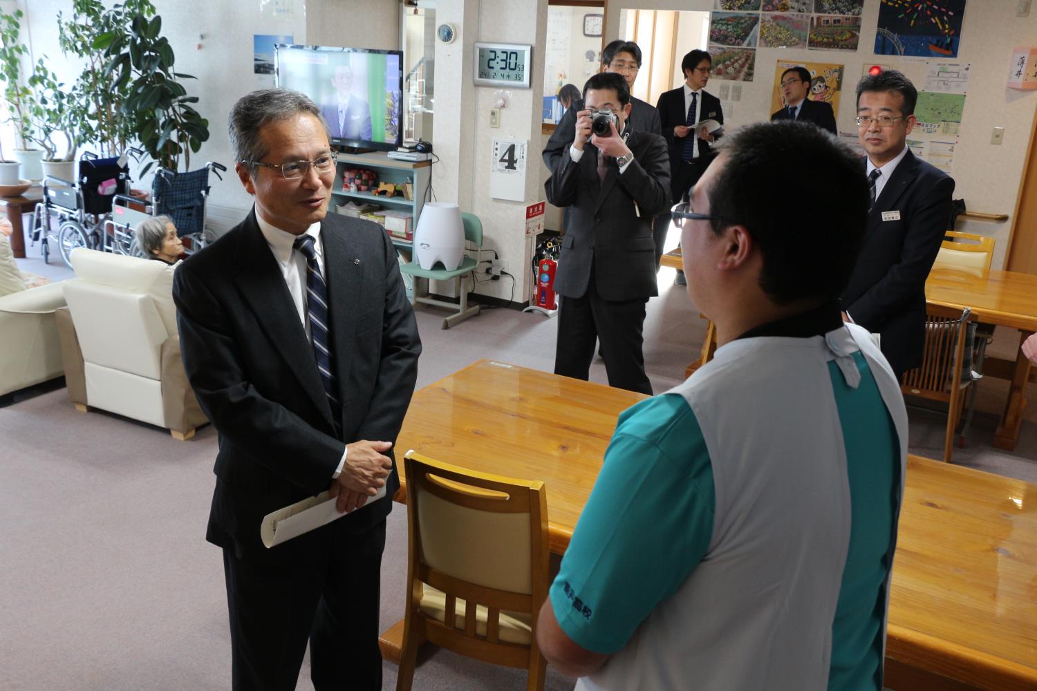 オホーツク管内柴田教育長視察