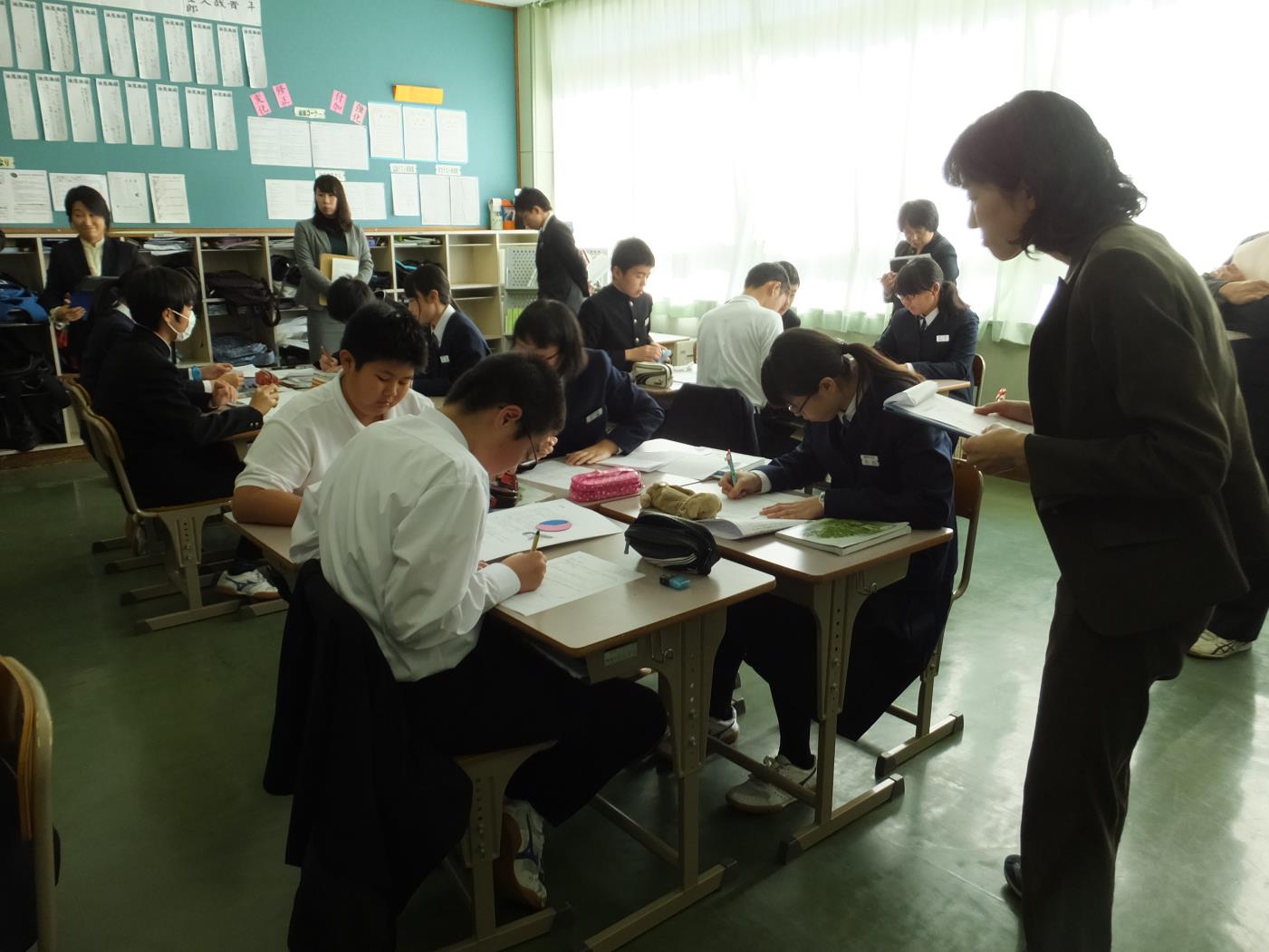 教育実践表彰鶴居中学校