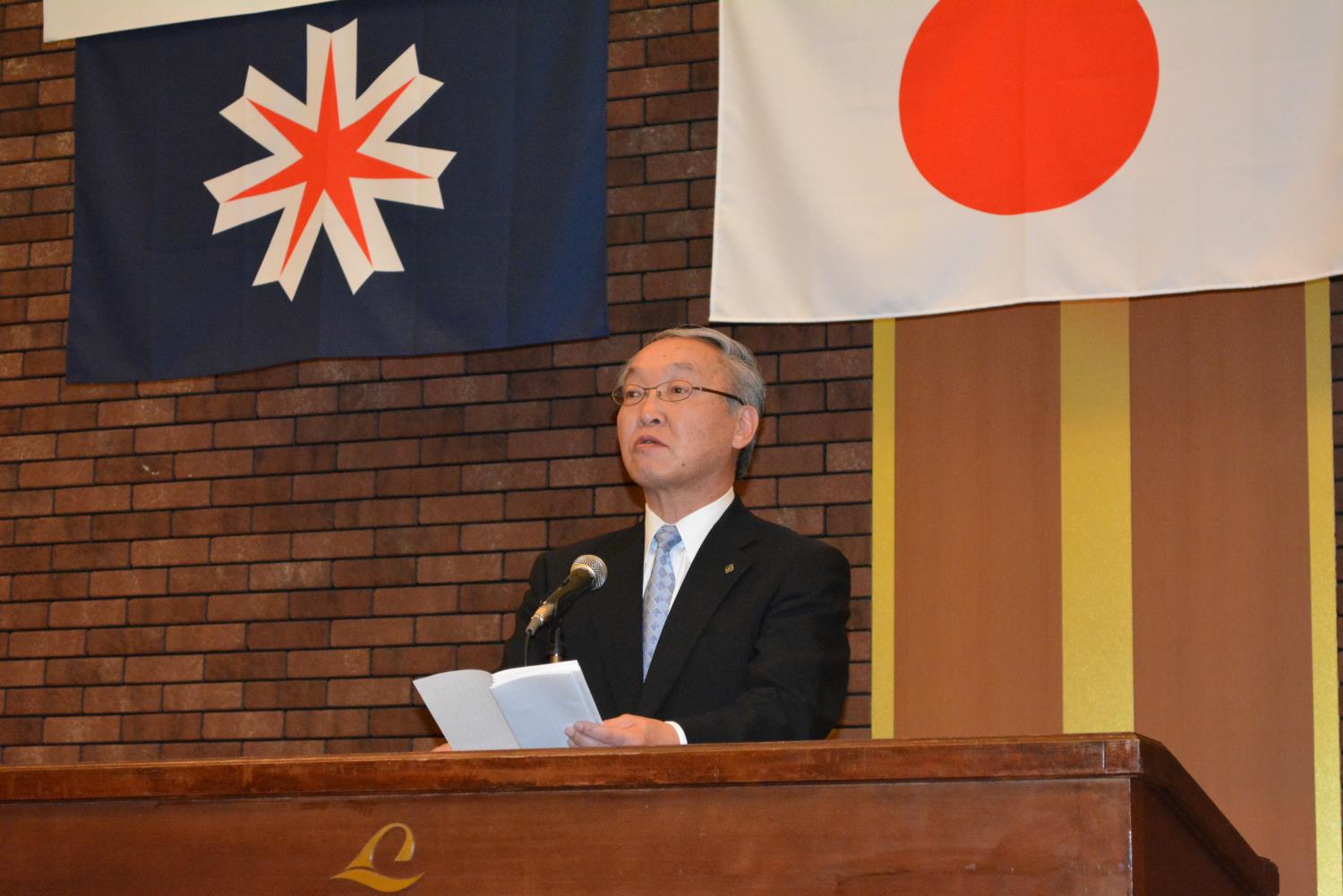 道中総会会長あいさつ概要