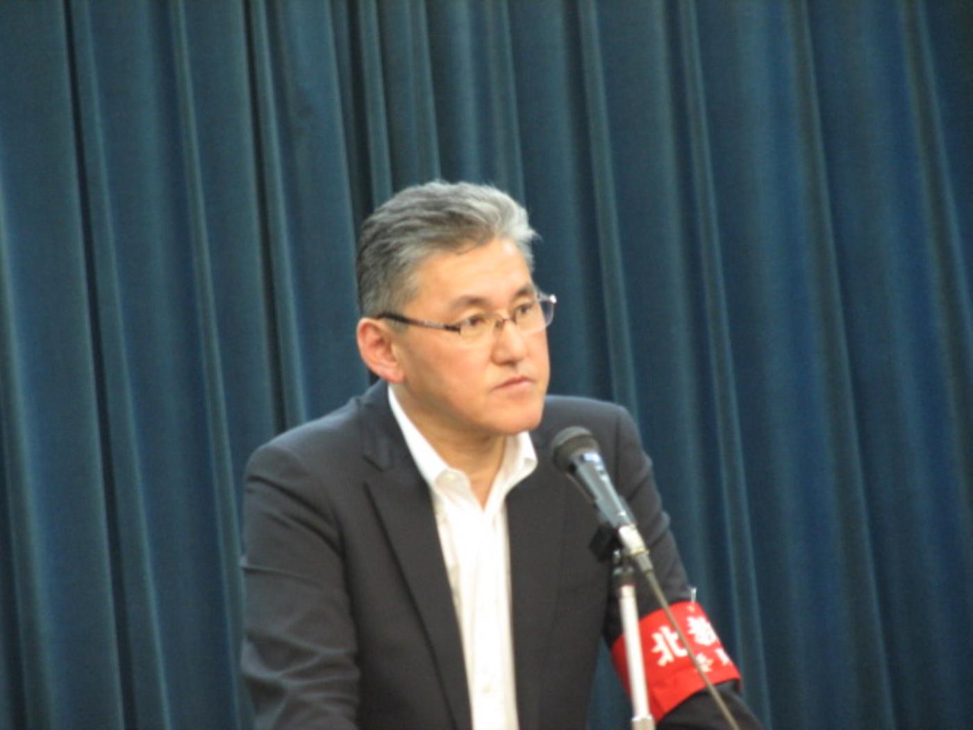 北教組信岡聡委員長
