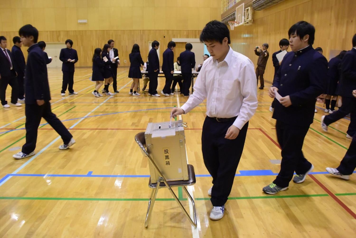 根室西高選挙出前講座