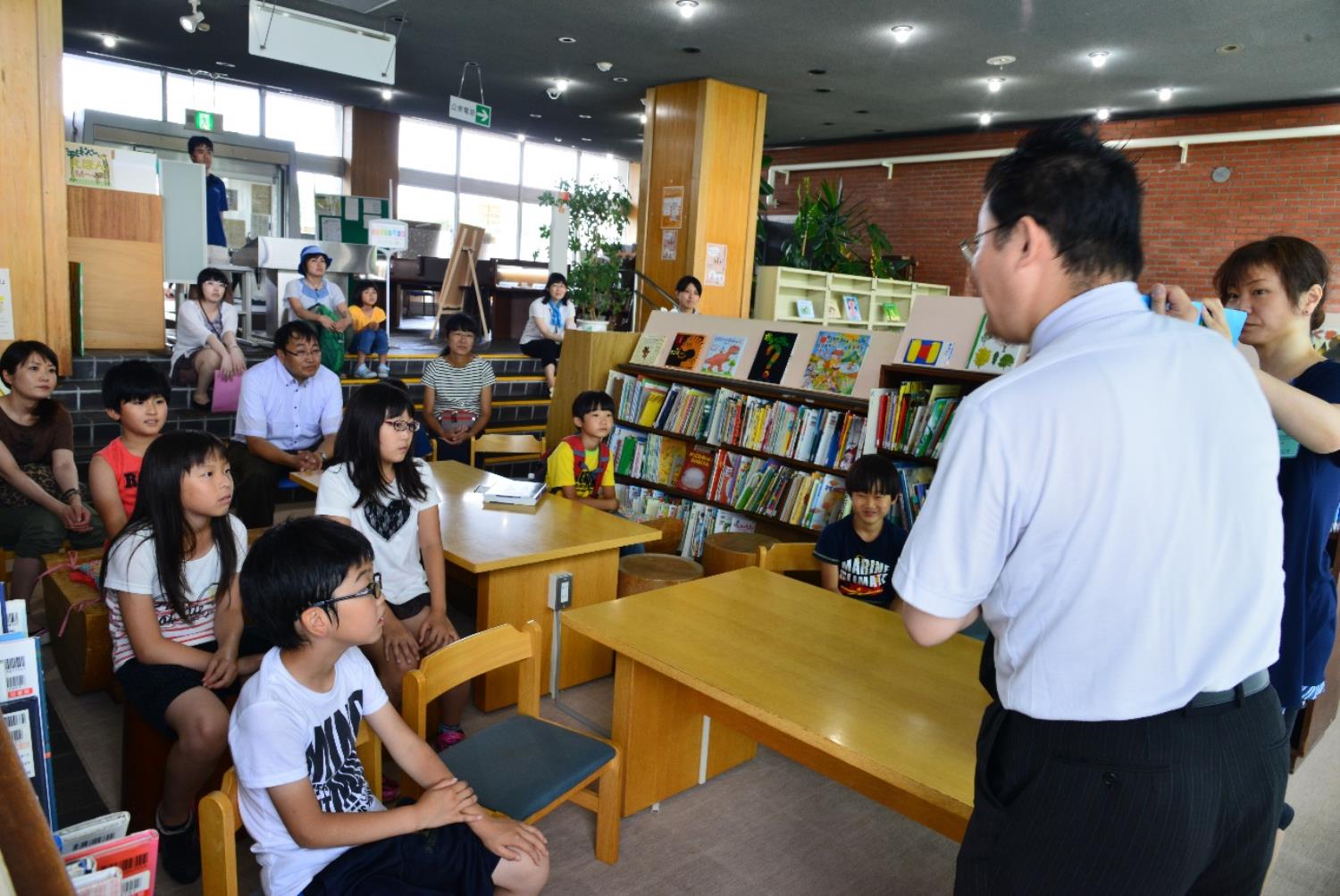 図書館まつりおはなしライブ