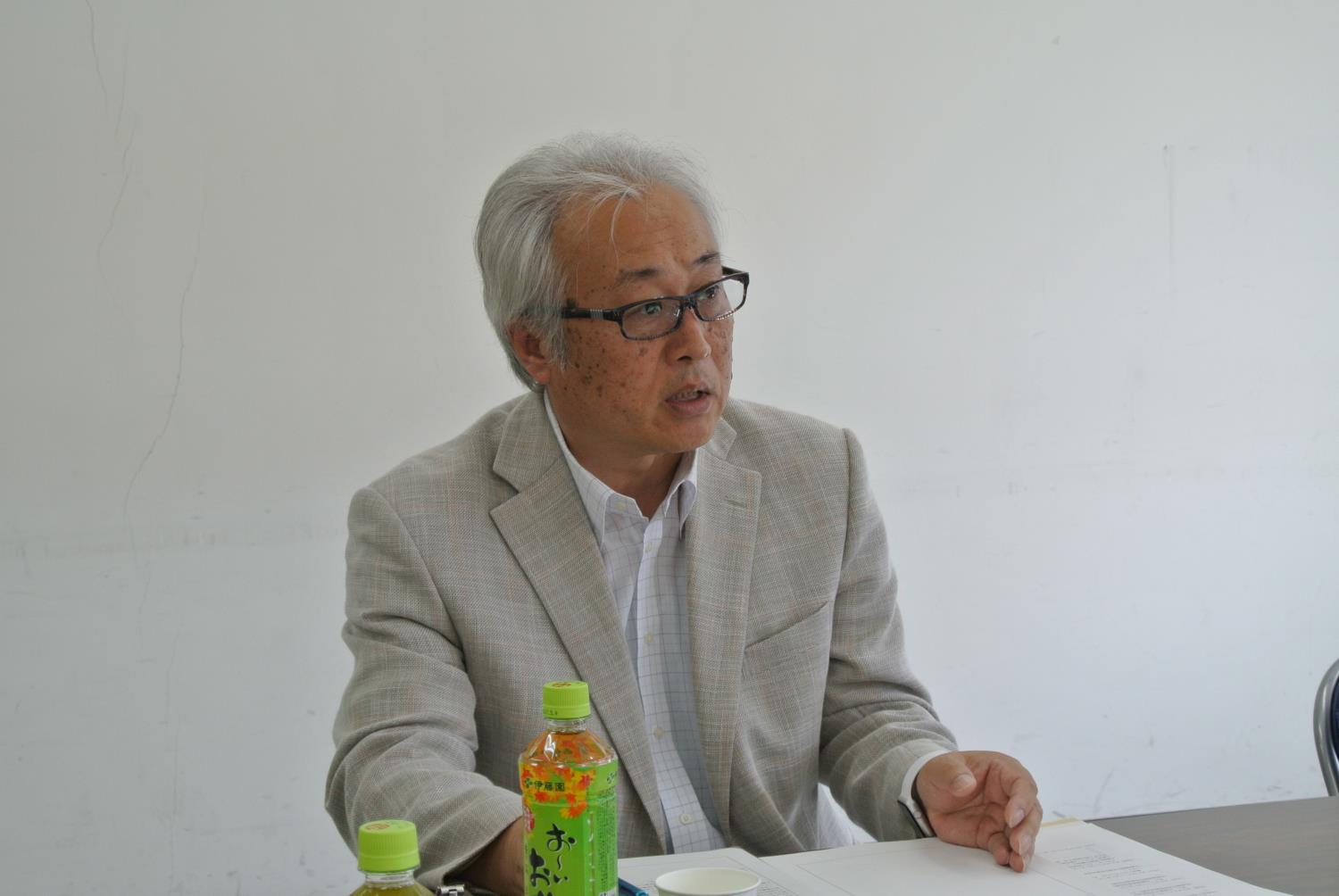 座談会、五十嵐会長