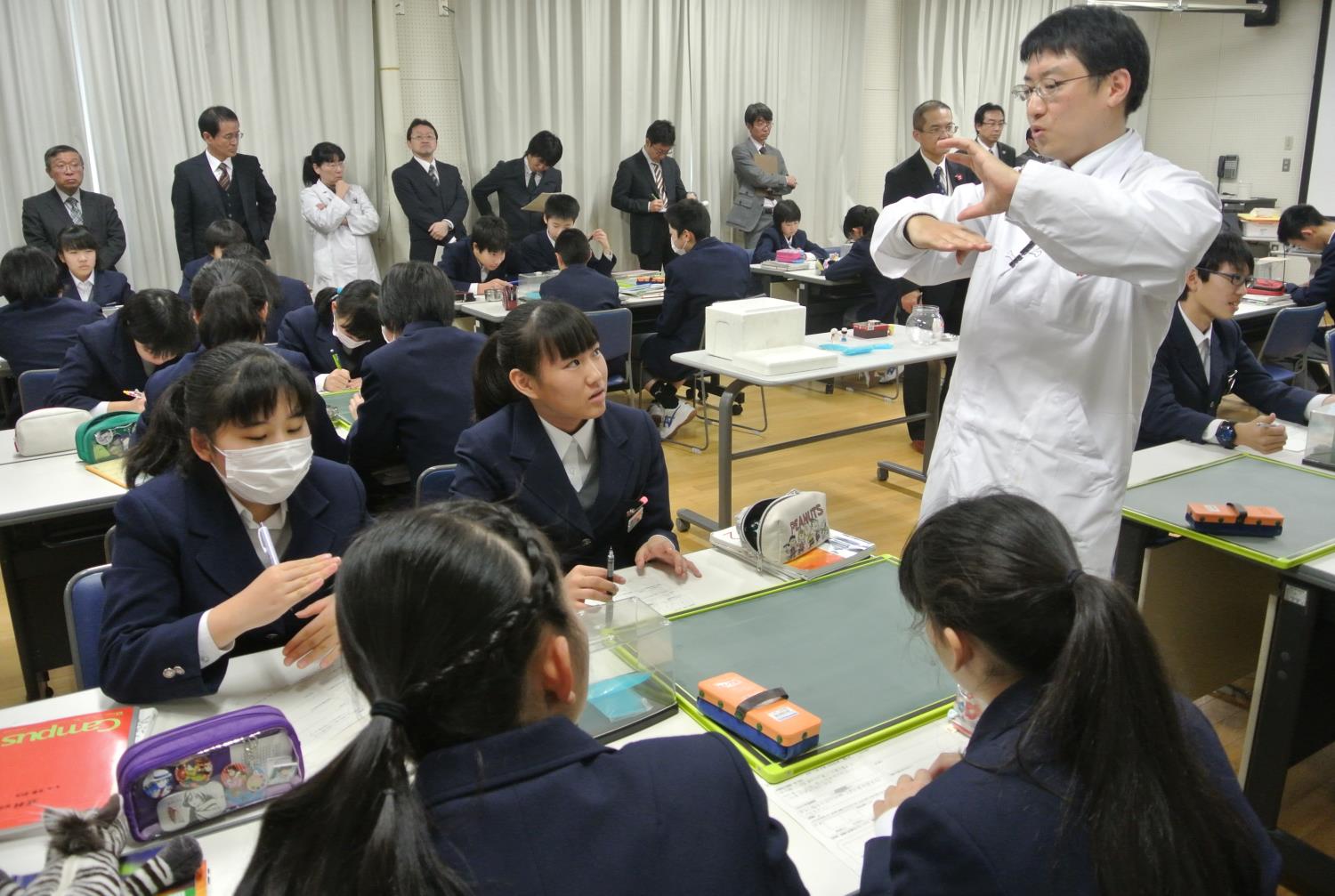 市教委学ぶ力協議会公開授業