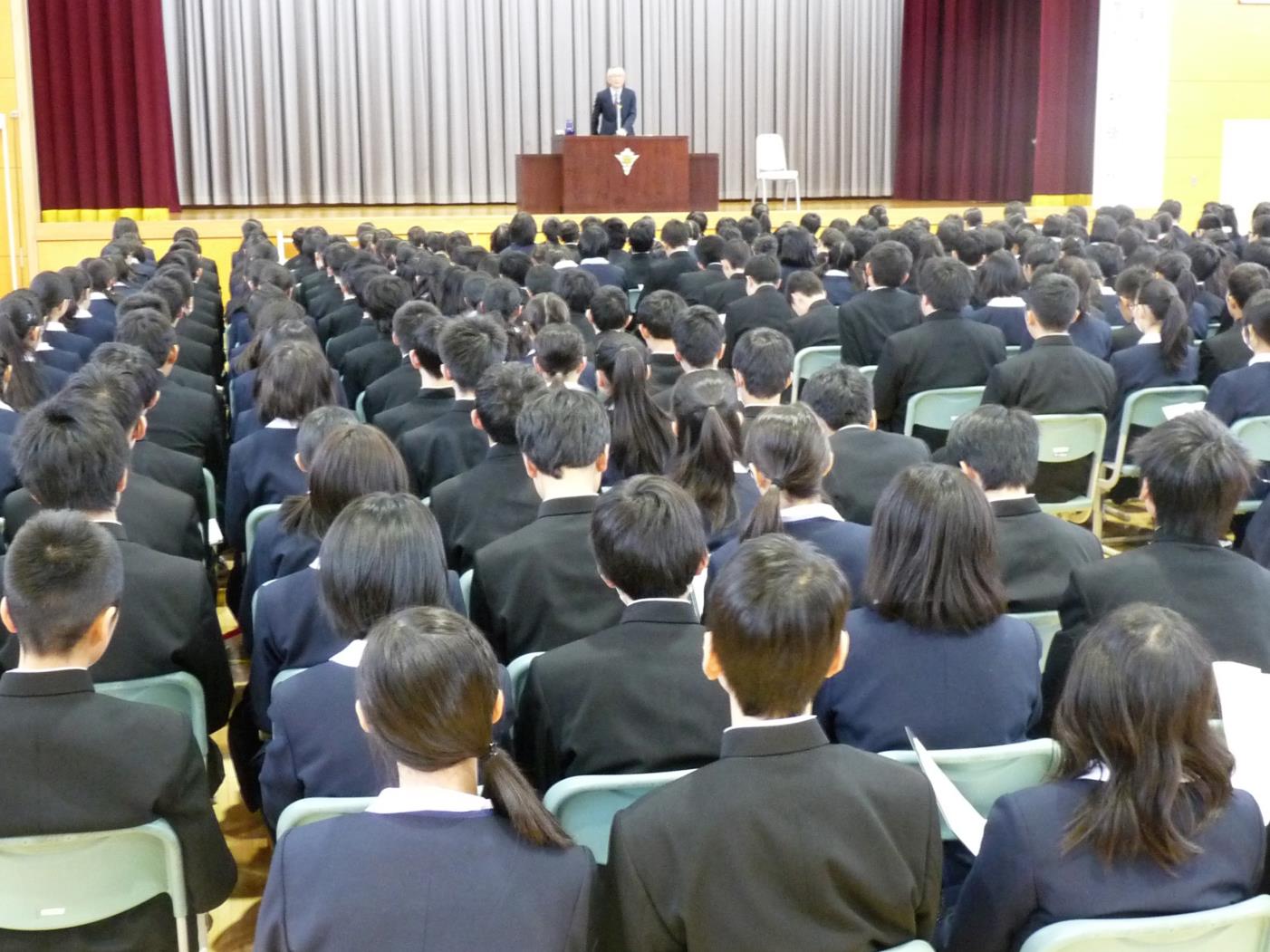 附属札幌中講演会