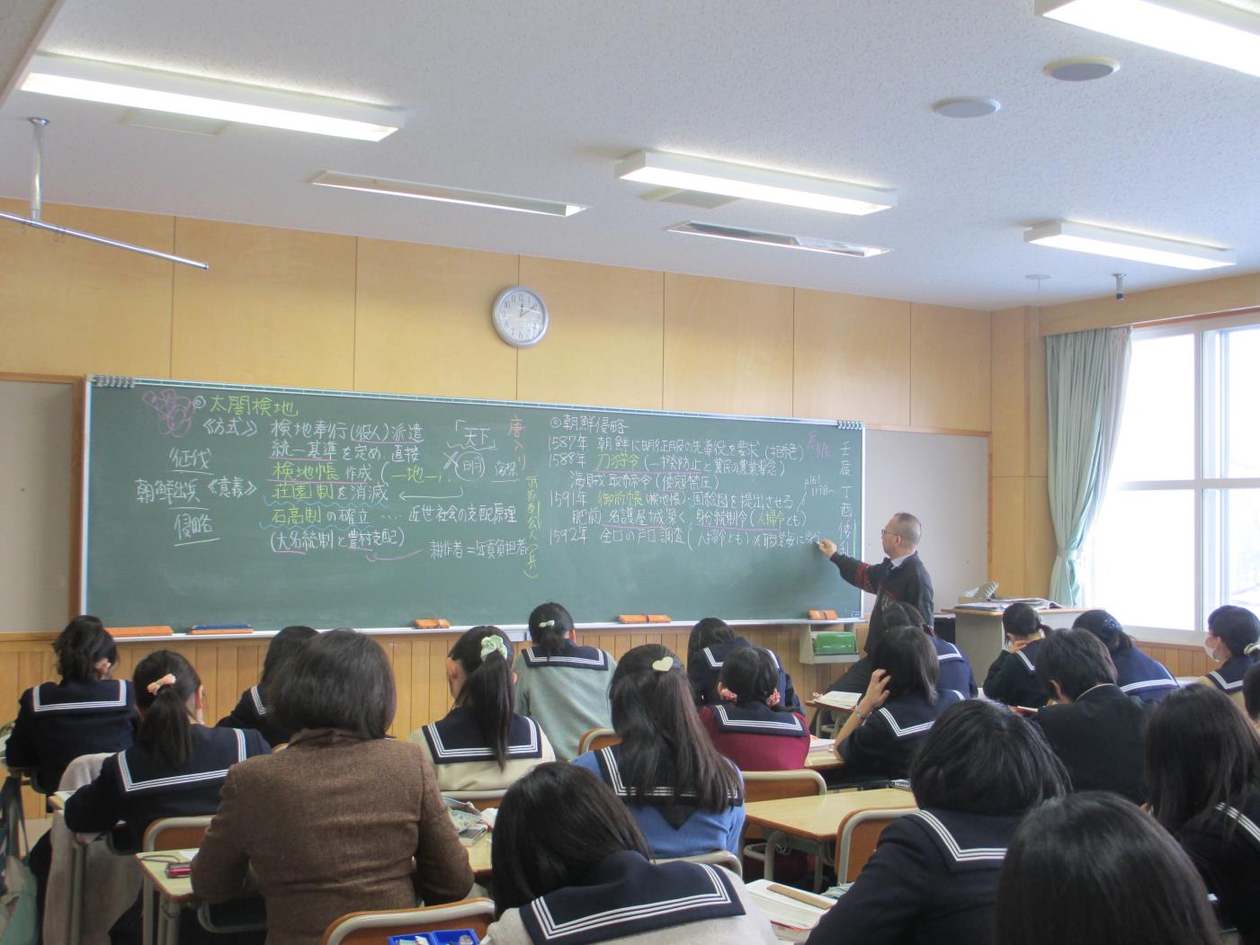 ＡＬ研究大会札幌北高校公開授業