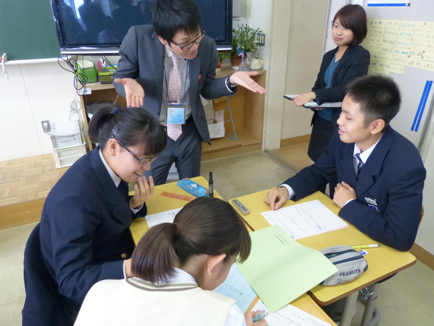 新しい学び授業研究会中学校公開授業