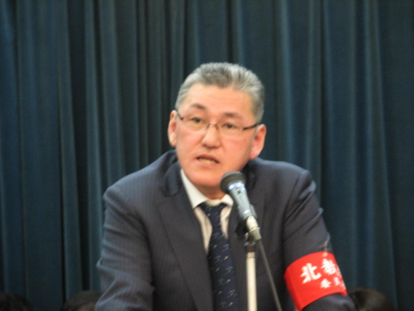 北教組信岡中央執行委員長