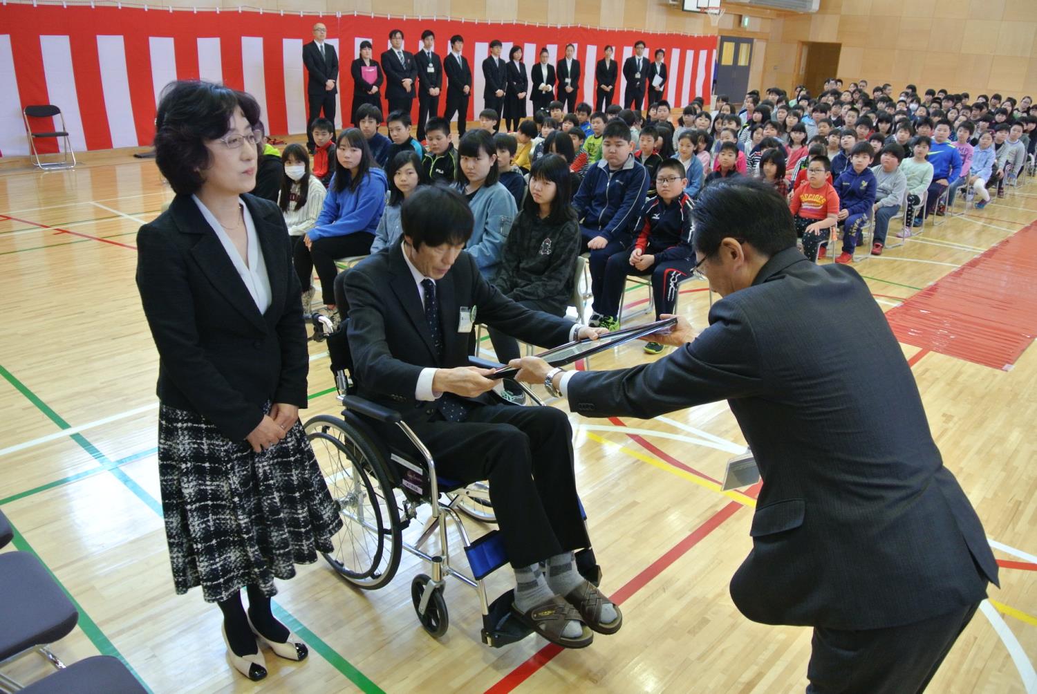 日高表彰・様似小様似中