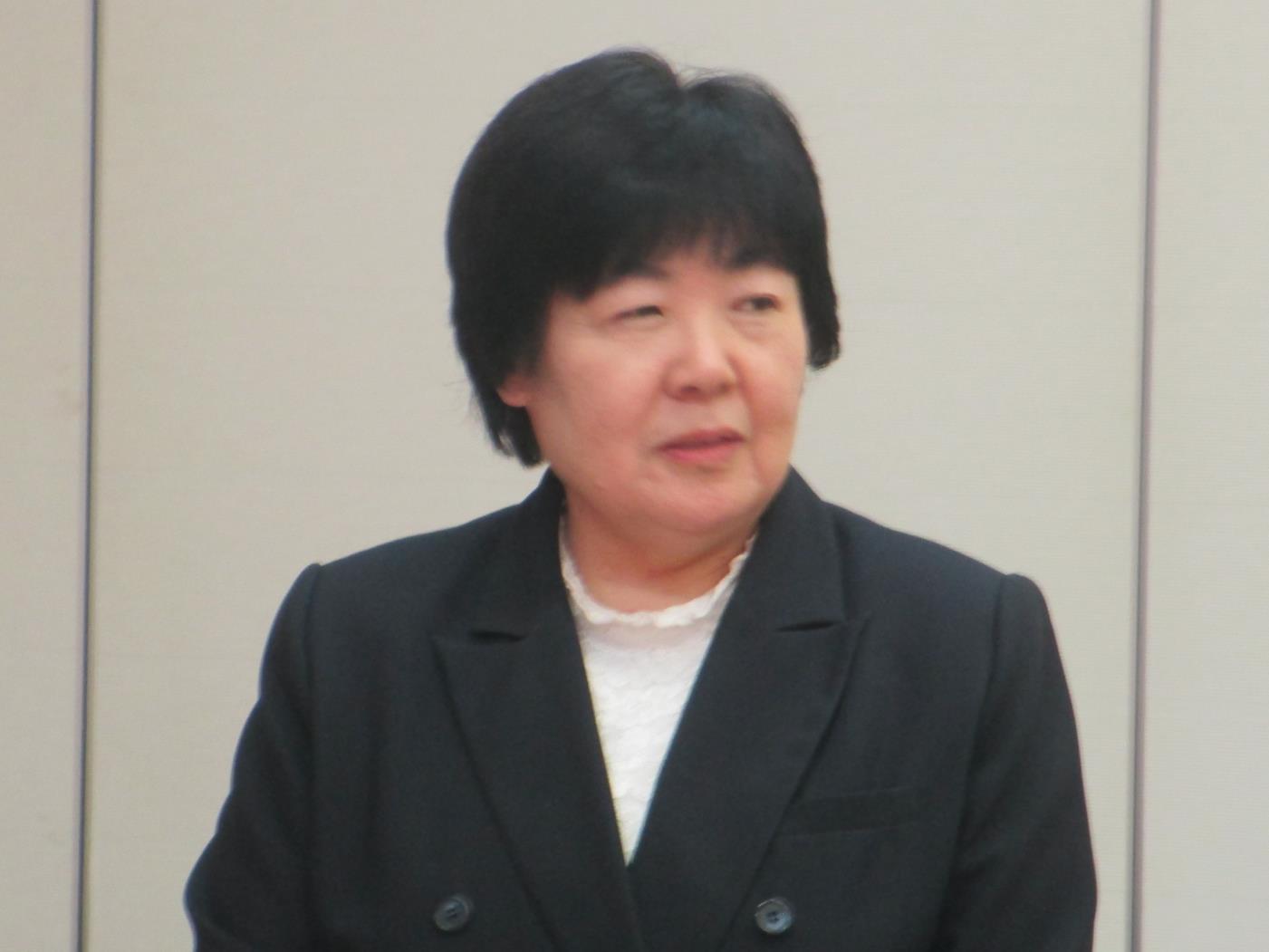 石狩小中女性校長教頭会加藤会長