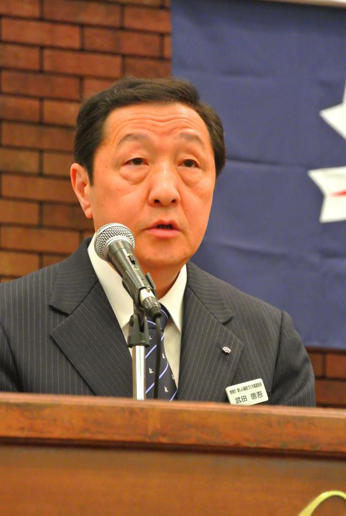 校長会議説明・武田高校づくり推進室長