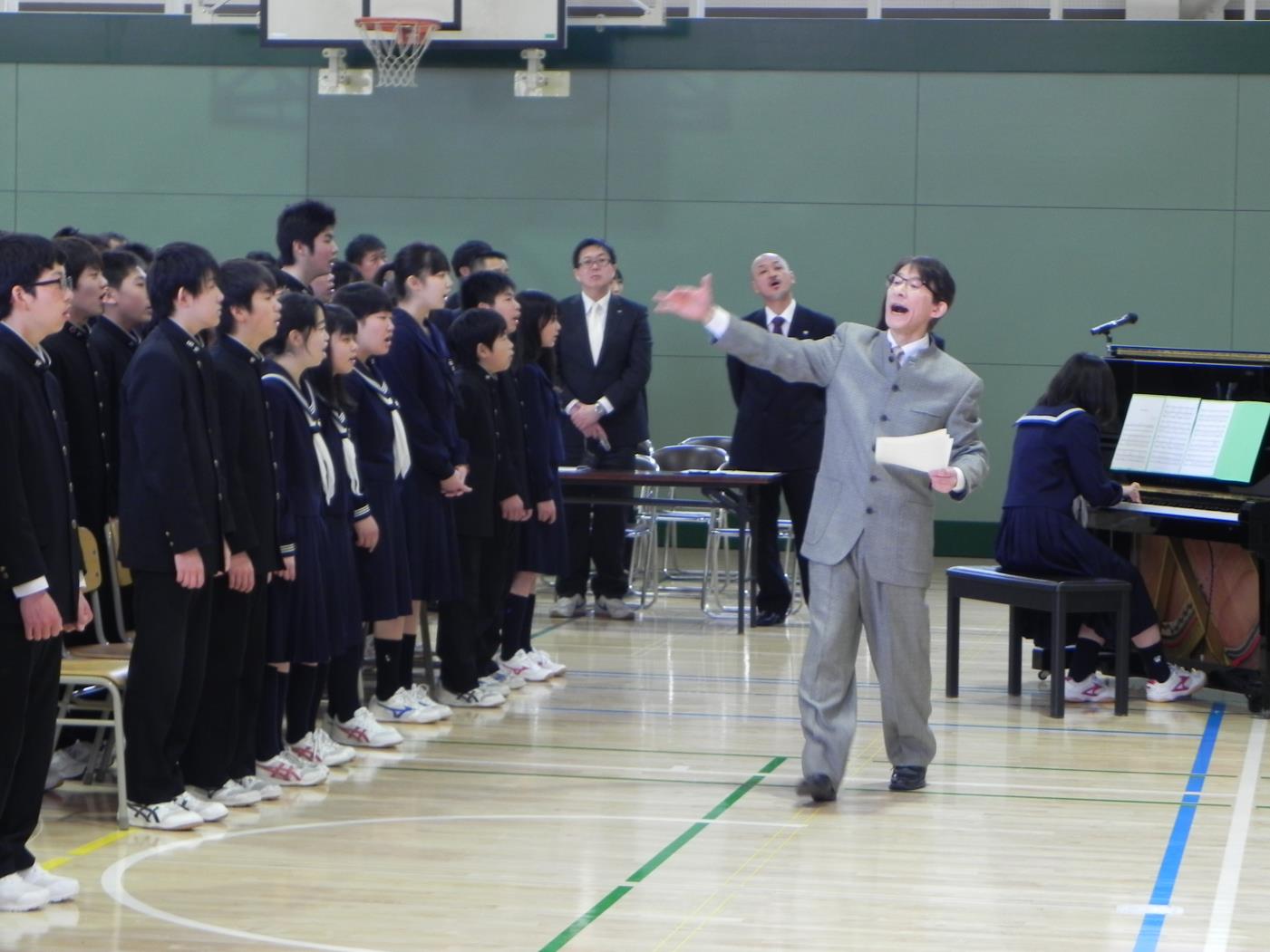 北陵中開校を祝う会