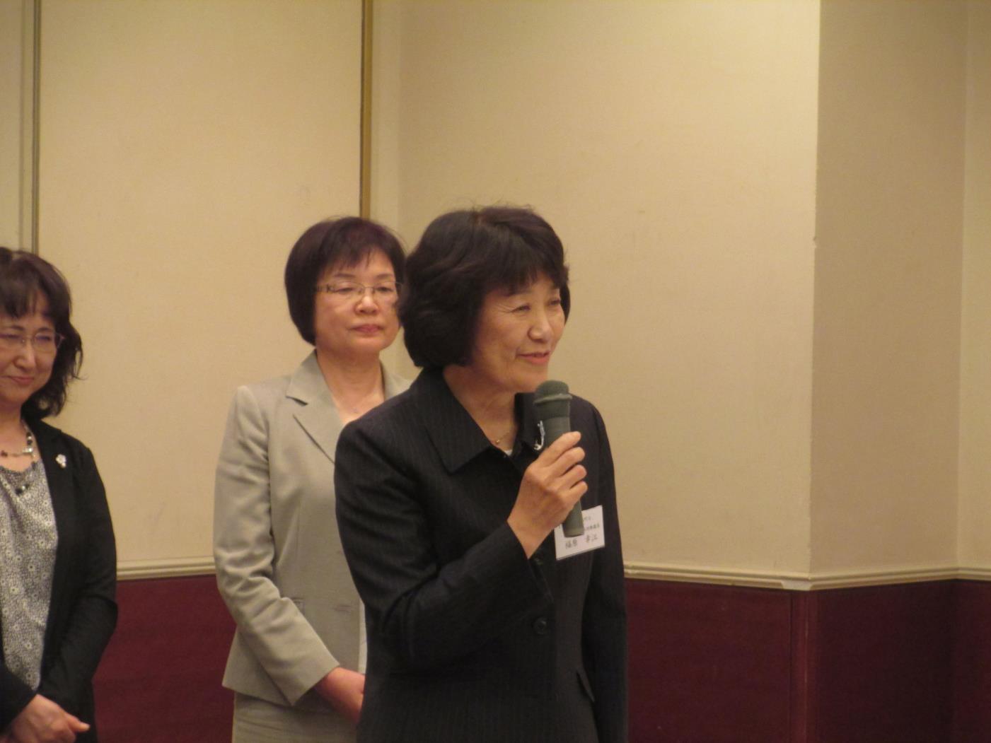 道幼研定期総会福原幸江会長