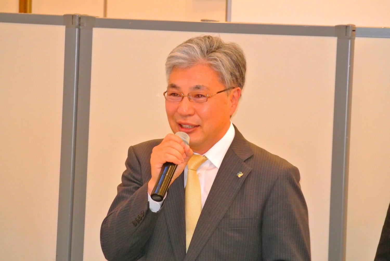 道ＰＴＡ連合会総会・青田新会長