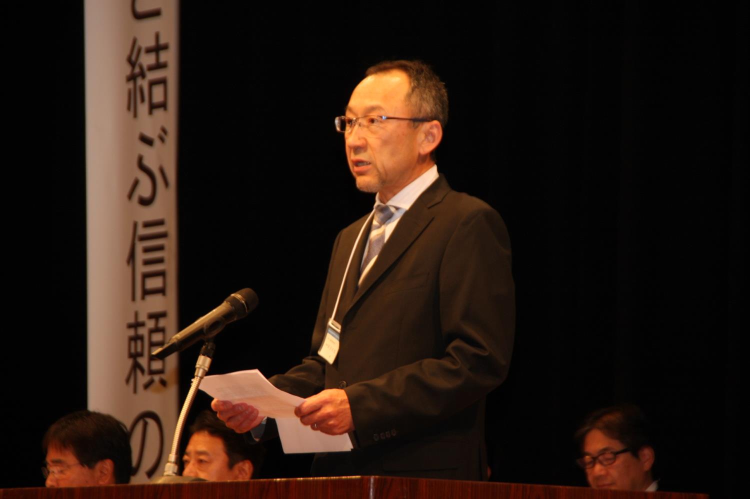 道高ＰＴＡ連合会空知・新井田会長