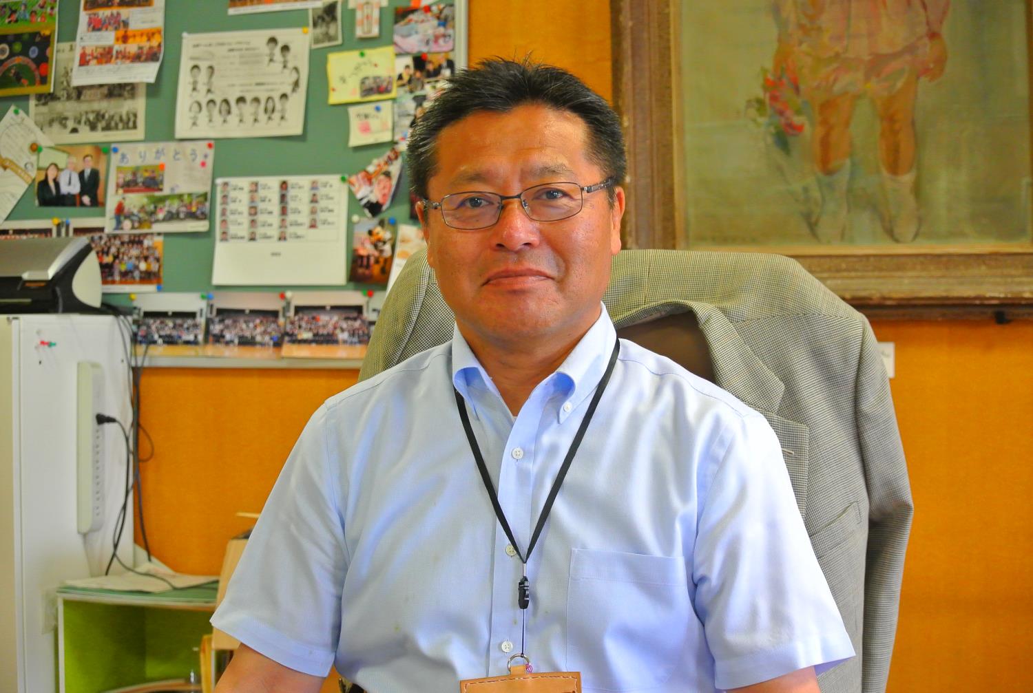 道特別支援学校長会・宮崎真彰会長
