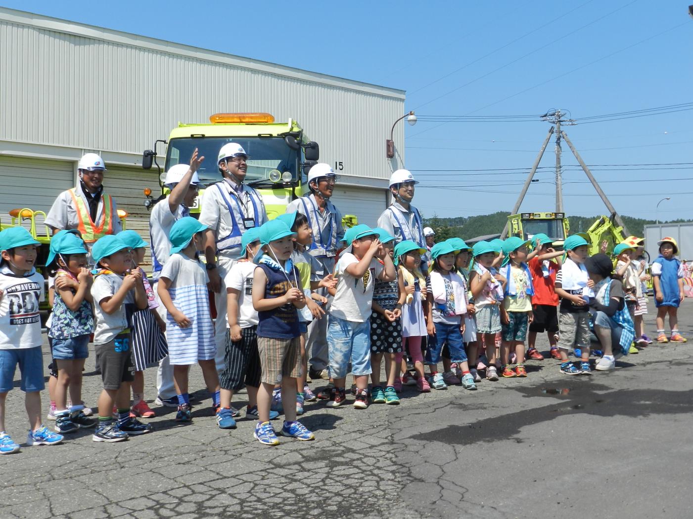 「どぼくのきかい見学会」