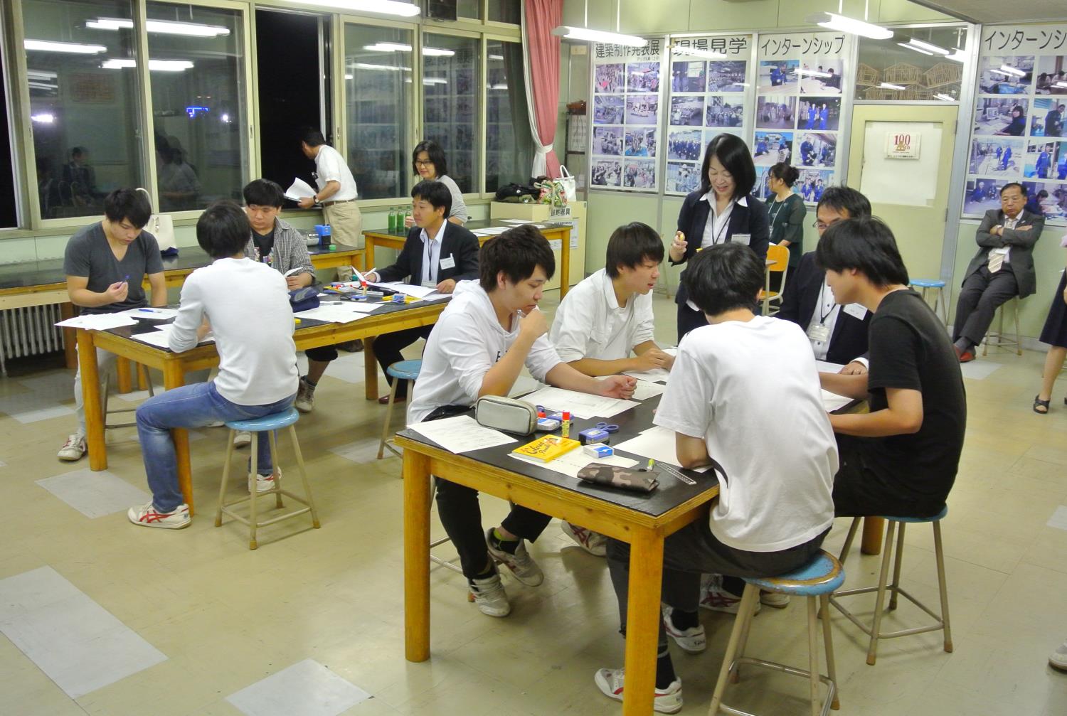 札幌工業高道建築士会出張講座