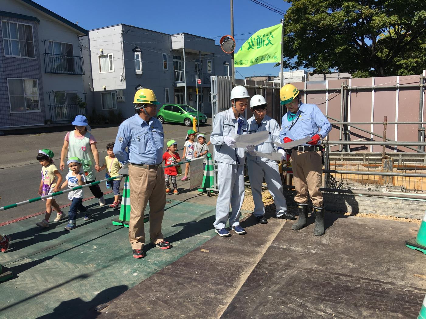 札幌工業高２年生現場見学