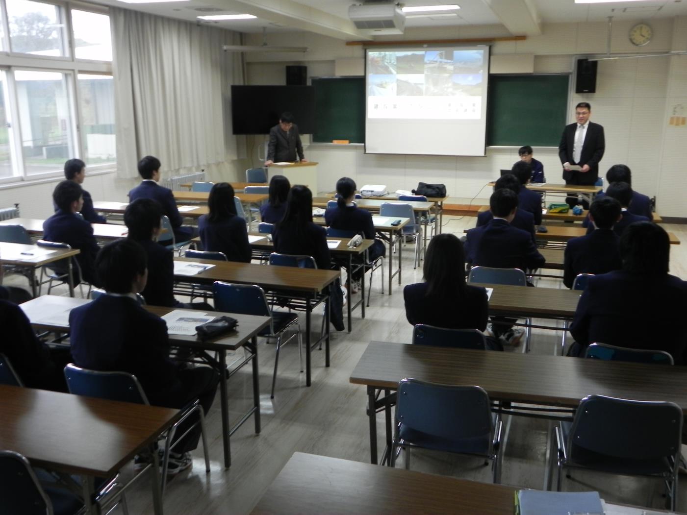 豊富高建設業出前講座