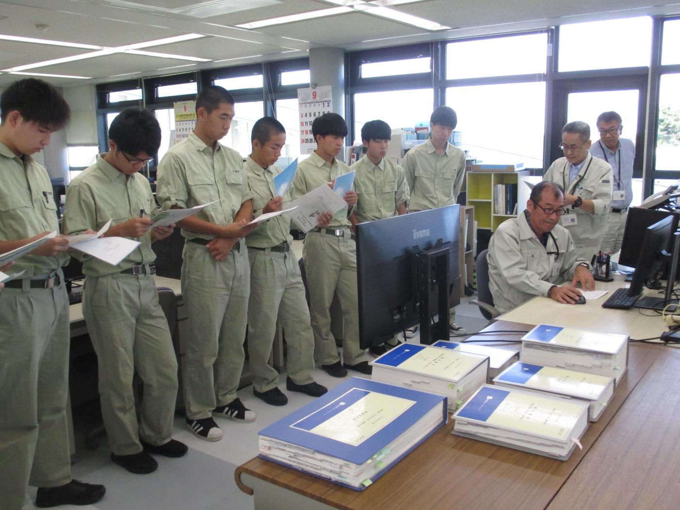 岩農高ルーラルエンジニア見学