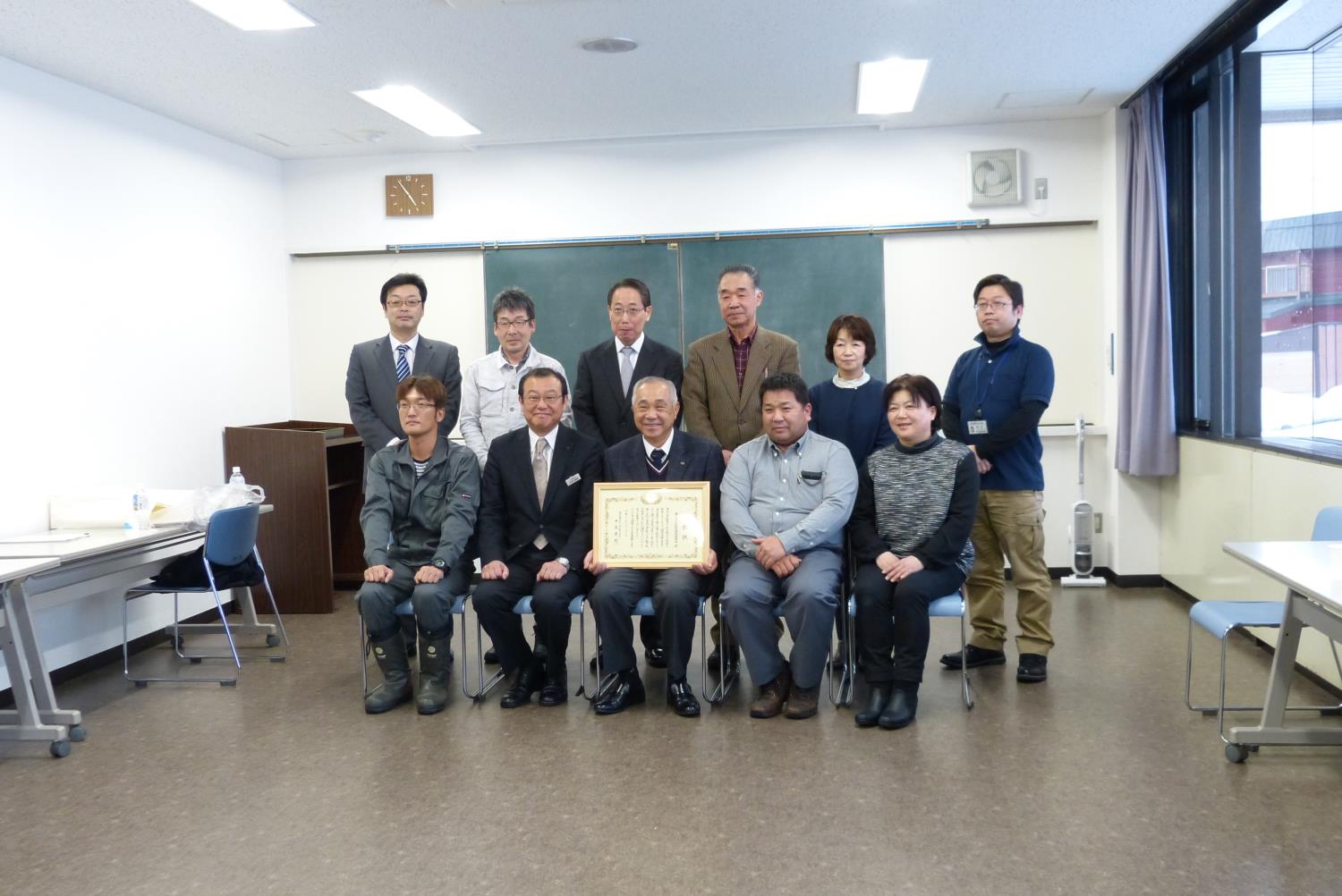 管内教育実践表彰・東川町学社