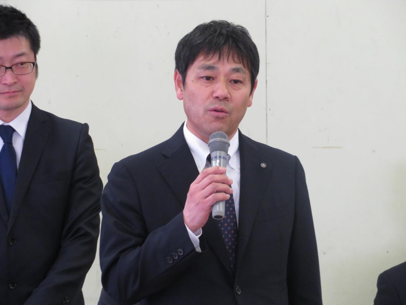 帯教研総会新会長石井校長