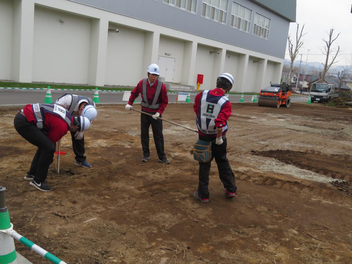 札幌工業高校自転車置場等整備