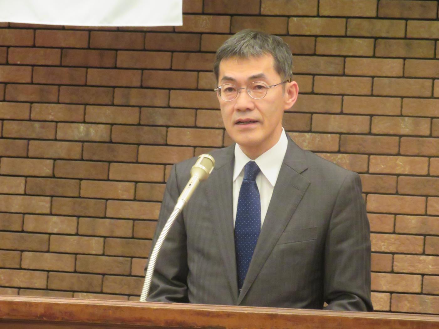 道高校長協会総会・川口会長あいさつ