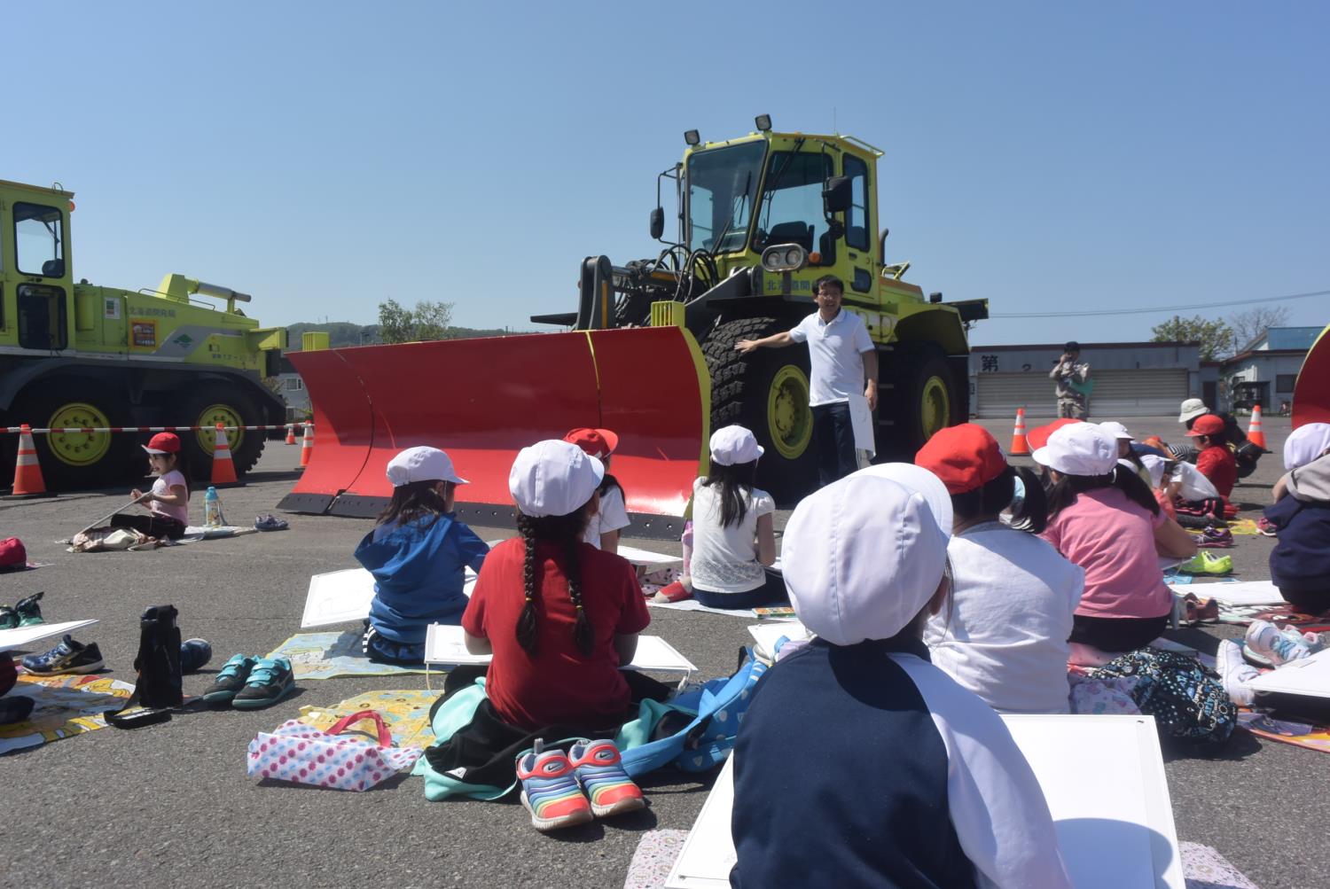 緑丘小学校写生会