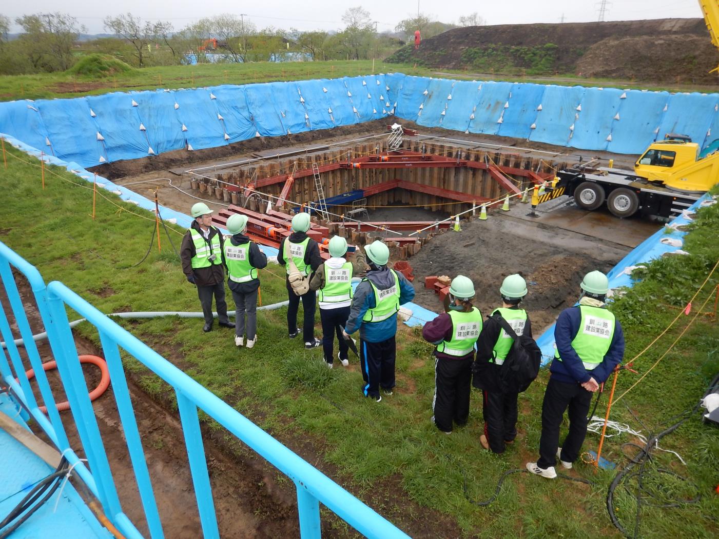 釧路建協現場見学