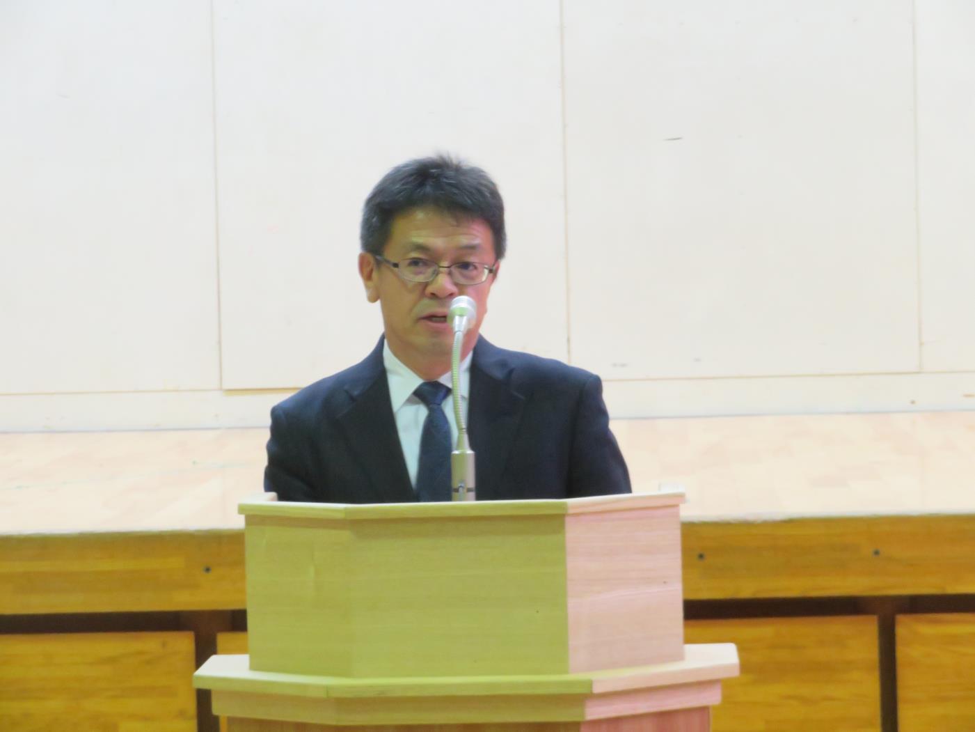 十勝地区国際理解教研大会・山川会長