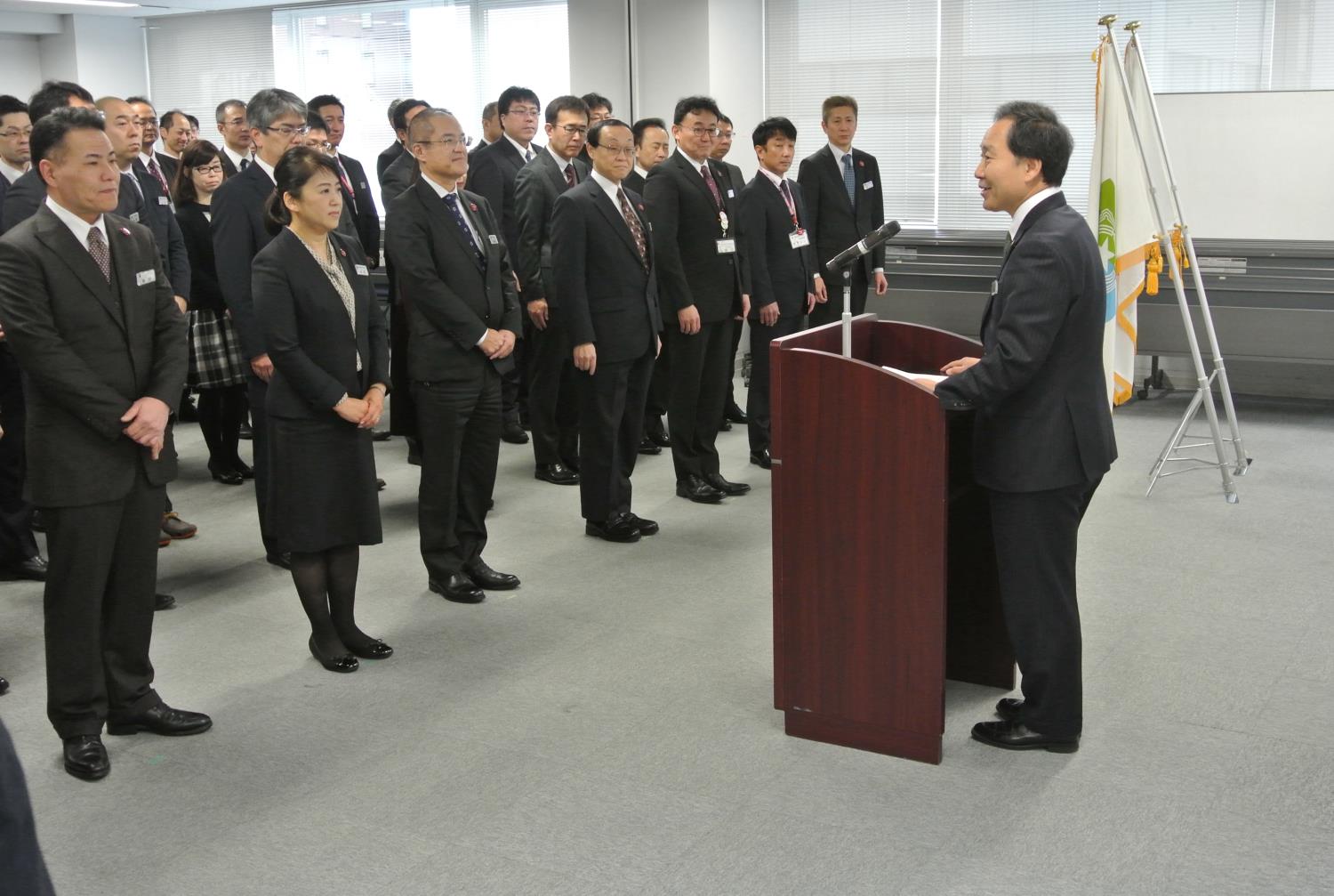 札幌市教委長谷川教育長あいさつ