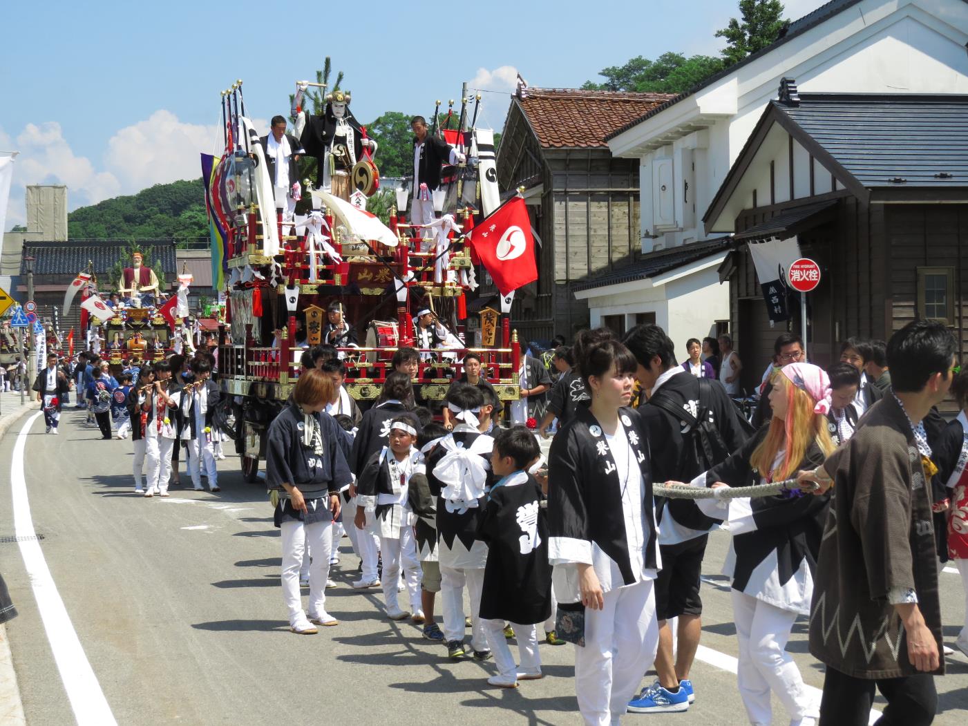 無形民俗文化財姥神大神宮渡御祭