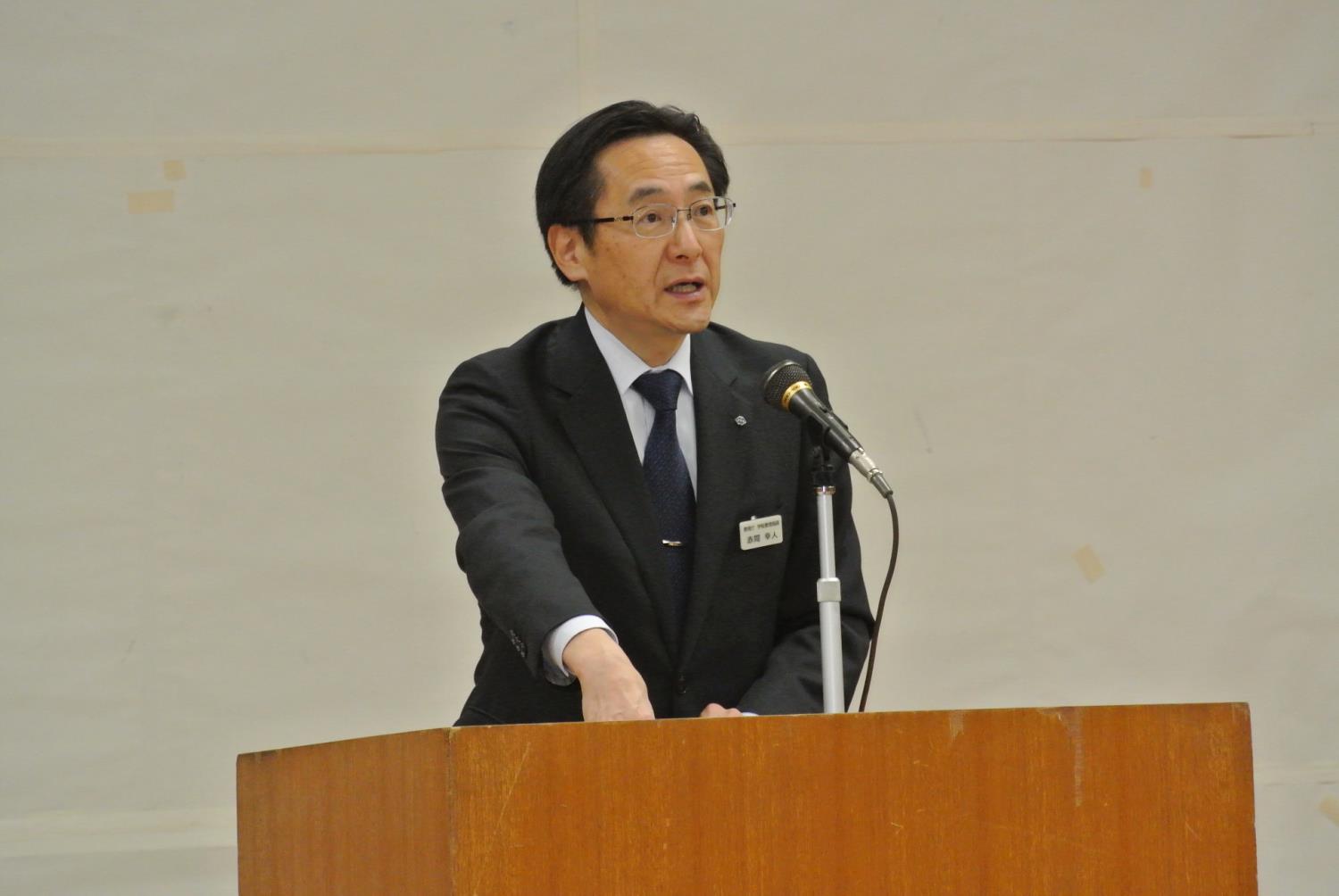 全道代表校長研・赤間幸人局長