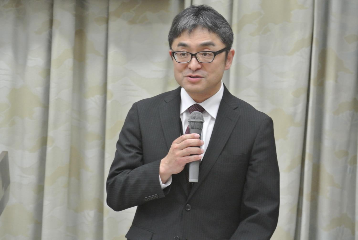 道特別支援学校副校長・教頭会野戸谷会長