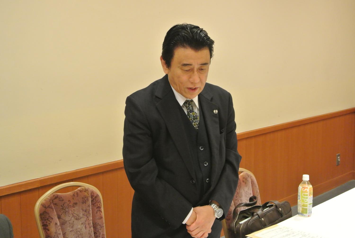 道高校長協会・看護部会馬場新部会長