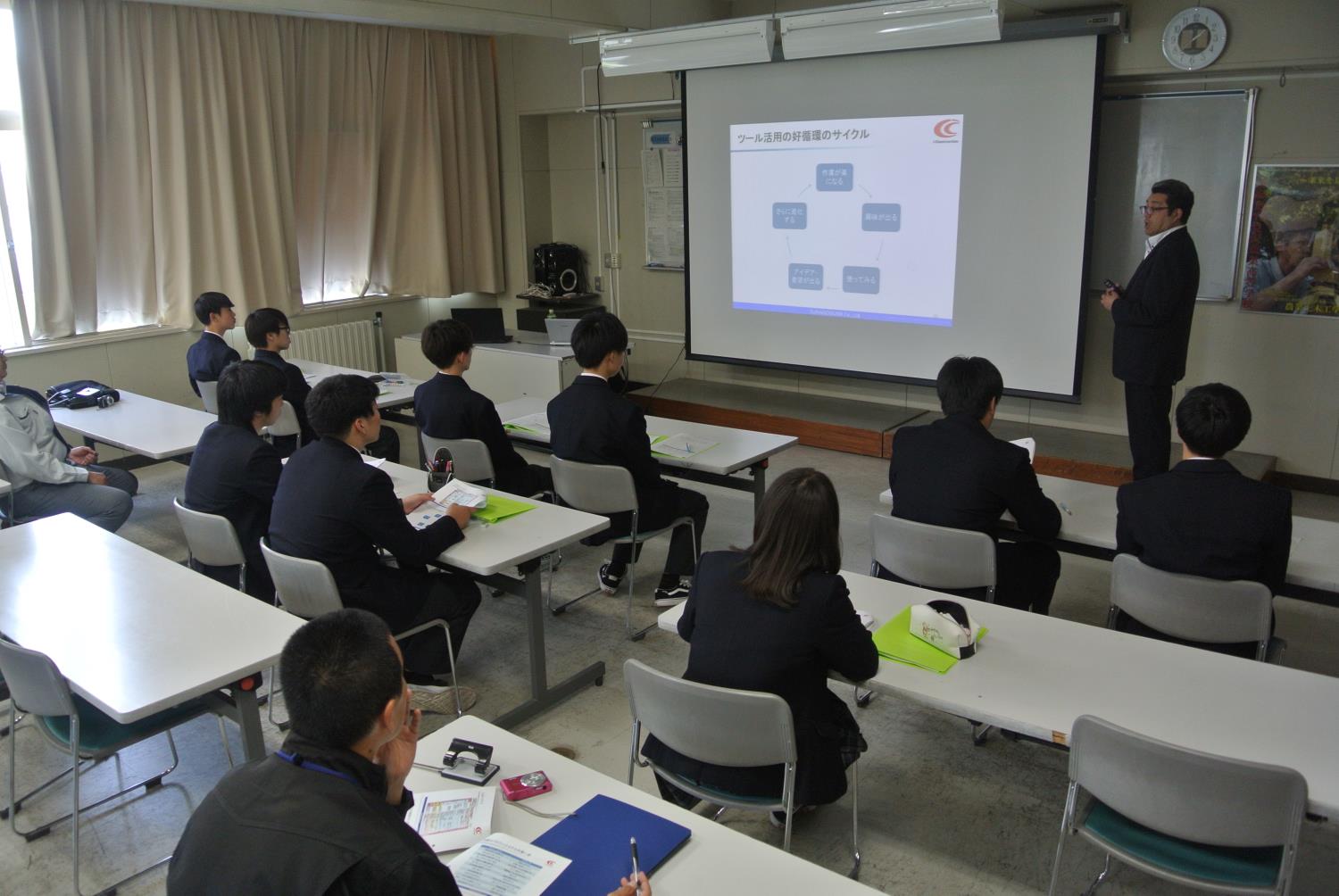 岩見沢農業高空知建協連携授業