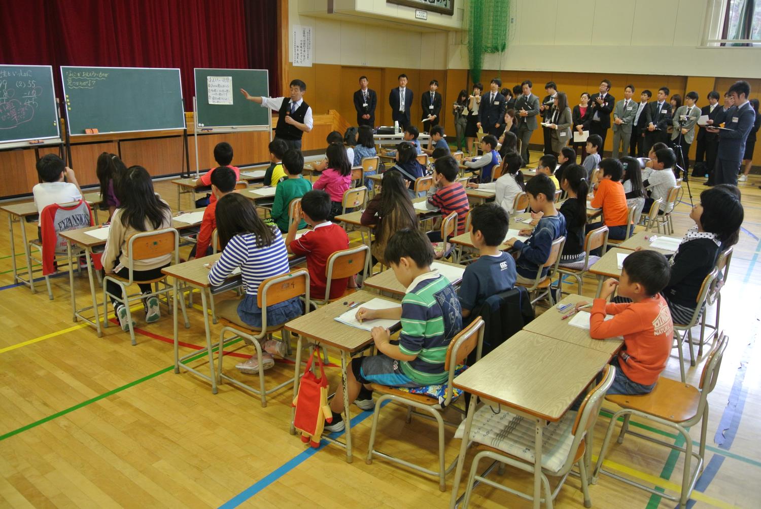 北数教花園小学校部会示範授業