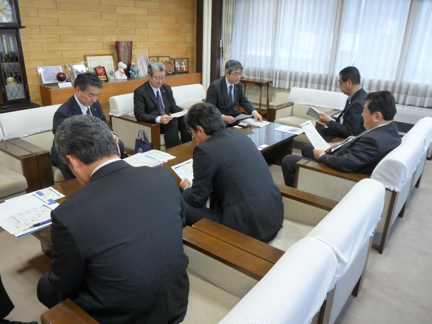 鈴木教育指導監②市長との協議