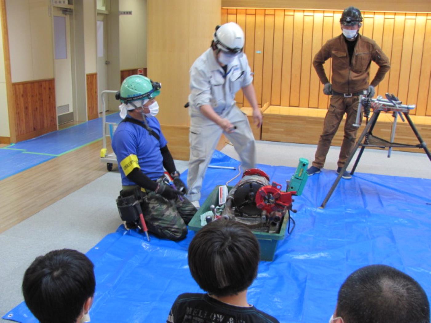 余市養護校しりべし学園分校校舎工事見学