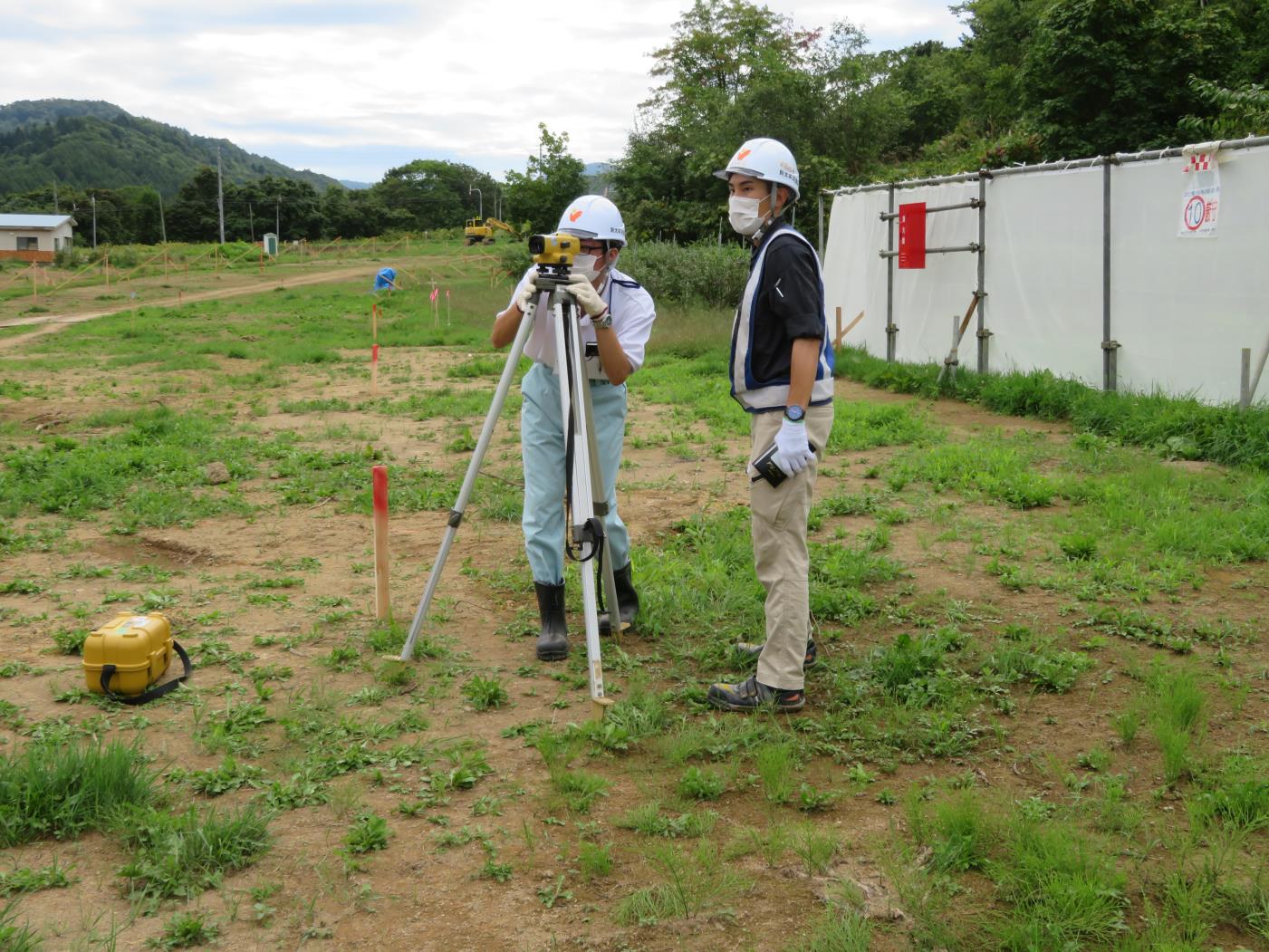 札工高新太平洋建設インターン