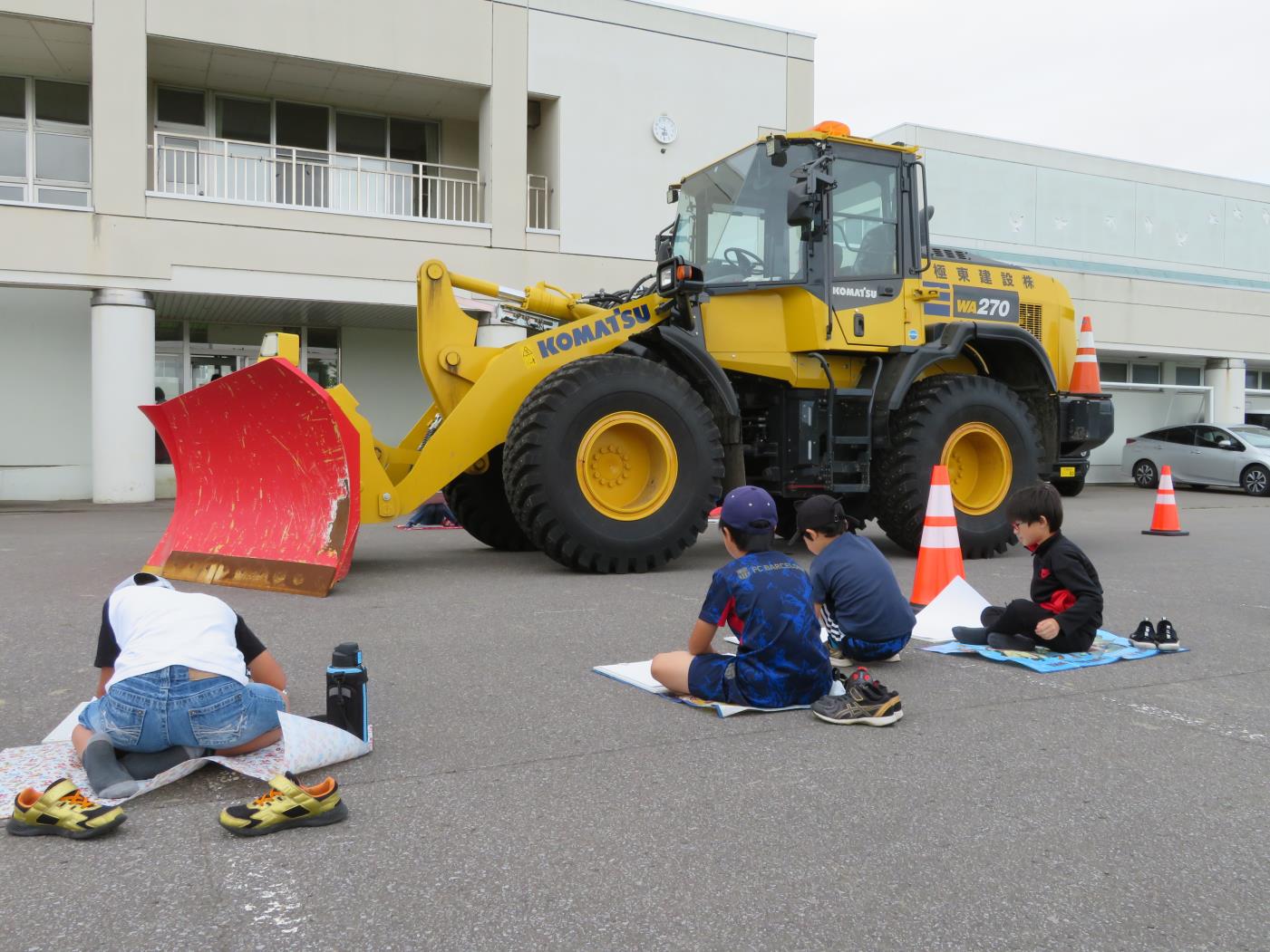 極東建設空知太小写生会