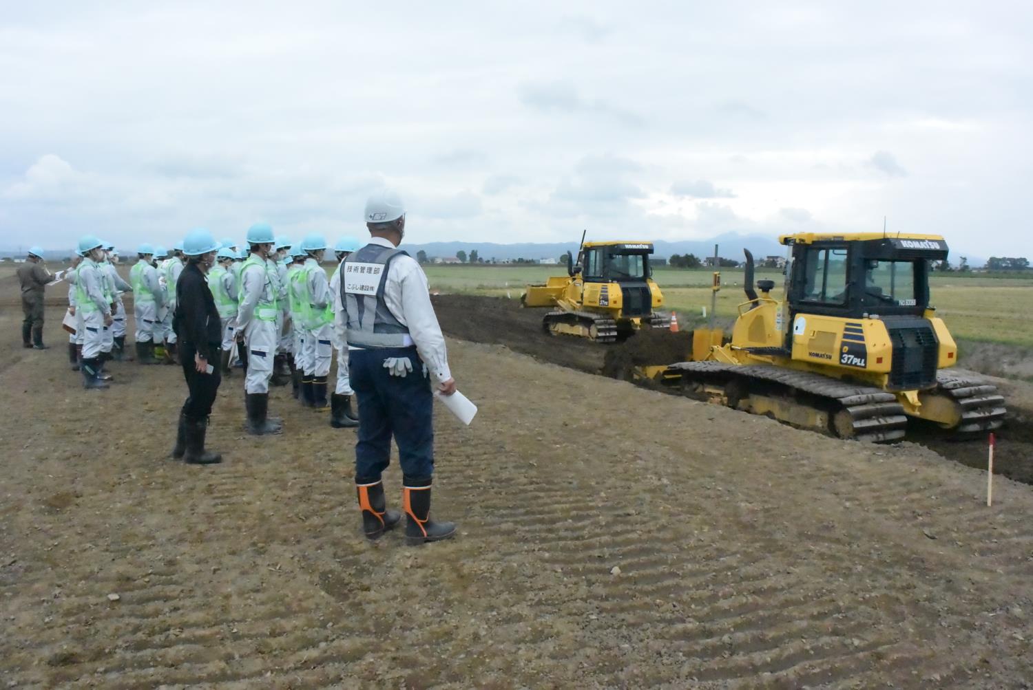 岩農高こぶし建設現場見学会